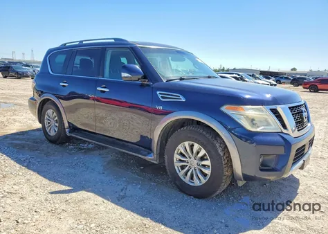 2018 Nissan Armada Sv из США, поврежденный, VIN JN8AY2ND3J9051983